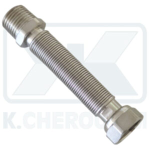 SPIRAL WATER 2" MALE FEMALE 20/40 cm INOX EXPANDABLE 4 bar