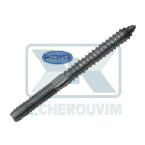 DOWEL SCREW INOX AISI 304 Μ8 X 100 mm FOR SCREW ANCHOR ∅ 10