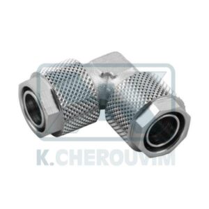 ΓΩΝΙΑ ΣΥΝΔΕΣΗΣ ΣΩΛΗΝΑΣ NYLON Φ8 Χ Φ8 ΜΗΧΑΝΙΚΗΣ ΣΥΣΦΙΞΗΣ ΝΙΚΕΛ