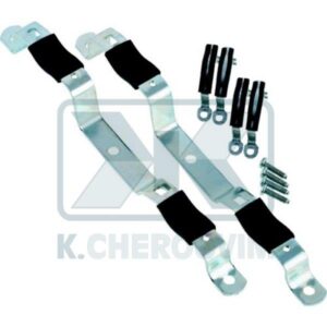 ΣΤΗΡΙΓΜΑΤΑ ΤΟΙΧΟΥ ΓΑΛΒΑΝΙΖΕ ΓΙΑ ΚΟΛΕΚΤΕΡ 3/4" - 1" ΣΕΤ 2 ΤΕΜΑΧΙΩΝ