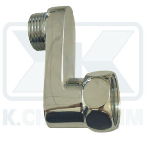 ECCENTRIC MIXER 1/2" MALE WITH REVOLVING FITTING 3/4" EXTERIOR 40 mm WITHOUT COVER PLATE CROM.