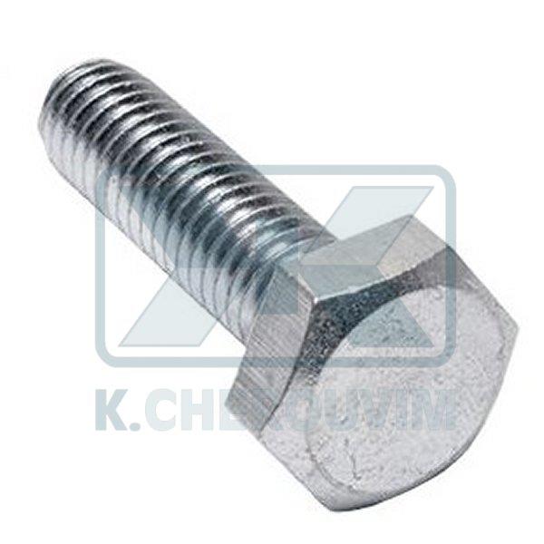ΒΙΔΑ ΓΑΛΒΑΝΙΖΕ ΕΞΑΓΩΝΗ Μ6 Χ 40 DIN 558 4.8 #10 ΓΙΑ ΣΤΗΡΙΓΜΑΤΑ Β.Τ.