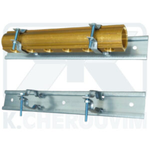 SUPPORTS WALL GALVANIZED FOR BAR MANIFOLD 1"1/4