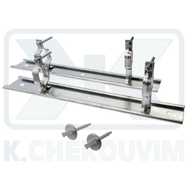 SUPPORTS WALL GALVANIZED FOR BAR MANIFOLD 1"1/4