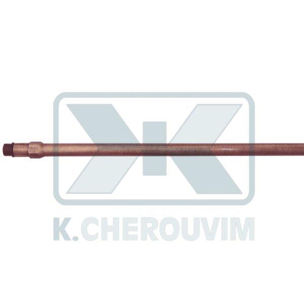 ANNEALED COPPER TUBE FOR ONE HOLE FACUCET AND MIXER TAP Μ10 x L 500 mm x ?10 RAME