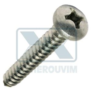SHEET SCREW INOX BREAD ROLL CROSS 5,5 X 25 FOR FUSE BOX HYDRATION DIN 7981