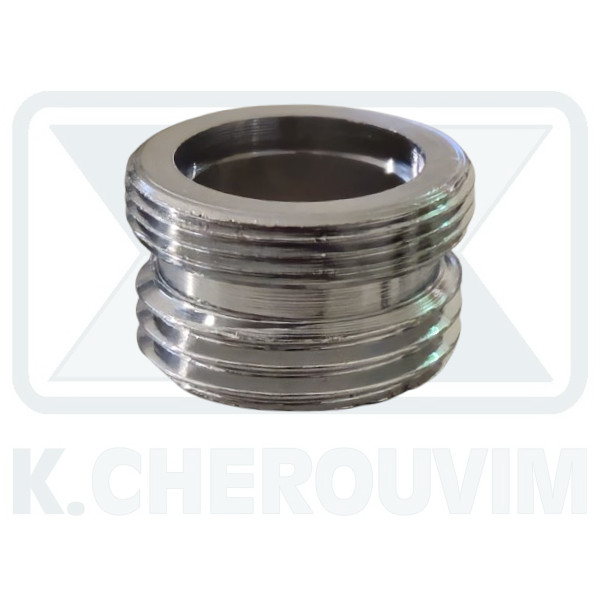 ΜΑΣΤΟΣ ΚΟΝΤΟΣ Μ22Χ1Α. Χ 1/2"Α. Χ L13 ΧΡΩΜΕ ΓΙΑ ΡΟΥΞΟΥΝΙ ΜΠΑΤΑΡΙΩΝ - ΣΠΙΡΑΛ