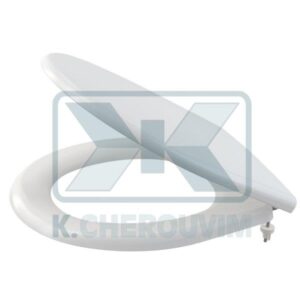 ΚΑΛΥΜΜΑ ΛΕΚΑΝΗΣ Α604 ΛΕΥΚΟ SΟFΤ CLΟSΕ UNIVERSALE ΑΝΤΙΒΑΚΤΗΡΙΔΙΑΚΟ DURΟΡLΑSΤ ΑLCΑ