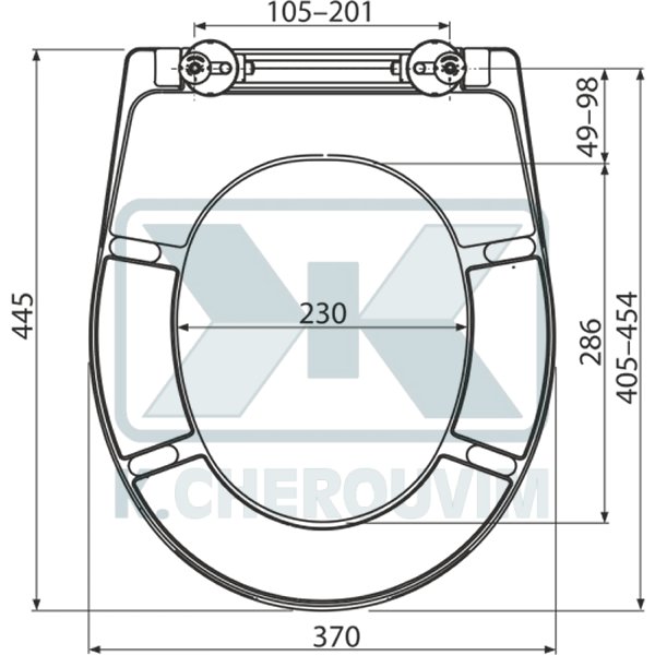 ΚΑΛΥΜΜΑ ΛΕΚΑΝΗΣ Α604 ΛΕΥΚΟ SΟFΤ CLΟSΕ UNIVERSAL ΑΝΤΙΒΑΚΤΗΡΙΔΙΑΚΟ DUROPLAST ALCA - Image 2