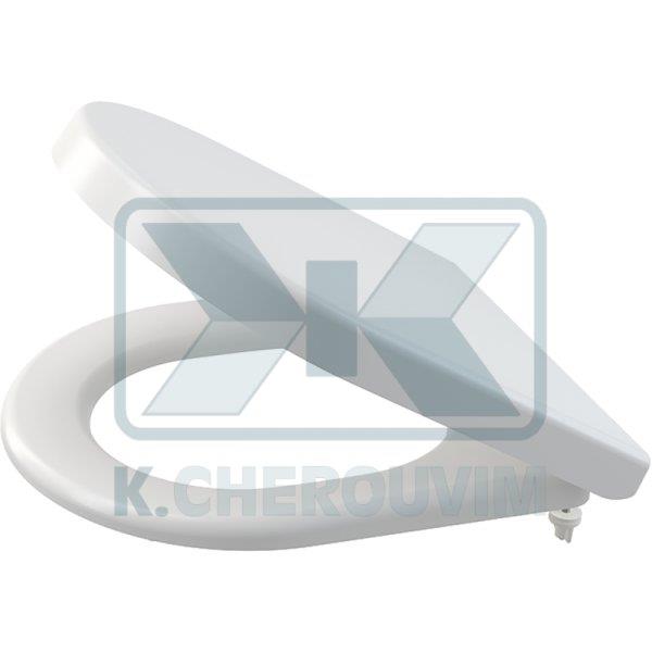 ΚΑΛΥΜΜΑ ΛΕΚΑΝΗΣ Α674S ΛΕΥΚΟ SΟFΤ CLΟSΕ DURΟΡLΑSΤ ALCA T. ΑΛΦΑ & ΒΕΡΓΙΝΑ