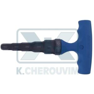 ΚΑΛΙΜΠΡΑ ΧΑΛΥΒΔΙΝΗ "Τ" ΔΙΠΛΕΥΡΗ ΠΟΛΥΣΤΡΩΜΑΤΙΚΗΣ