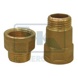 HOT STAMPED EXTENSIONS 1/2" M.F. x L20 YELLOW