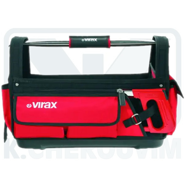 ΕΡΓΑΛΕΙΟΘΗΚΗ ΚΛΕΙΣΤΗ 54 cm ΥΦΑΣΜΑΤΙΝΗ ΜΕ ΘΗΚΕΣ VIRAX 382660 - Image 2