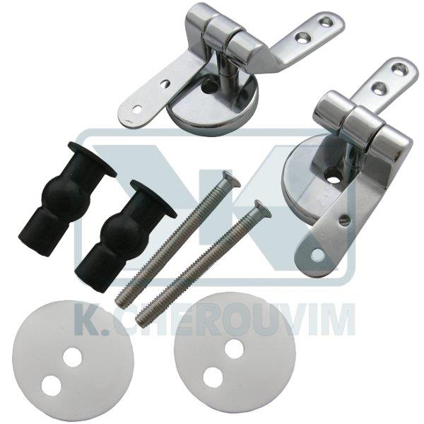 ΜΕΝΤΕΣΕΔΕΣ ΜΕ ΕΚΤΟΝΩΣΗ ΓΙΑ ΚΑΛΥΜΜΑ ΛΕΚΑΝΗΣ WC ΧΡΩΜΕ (ΣΕΤ 2 ΤΕΜΑΧΙΩΝ)