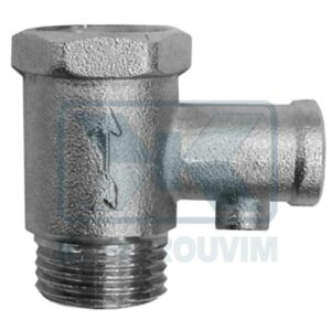 ΑΣΦΑΛΕΙΑ 1/2" ΑΡΣ. ΘΗΛ. 13,0 bar ΘΕΡΜΟΣΙΦΩΝΟΥ ΜΟΝΗ ΝΙΚΕΛ