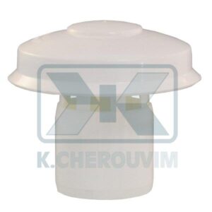 CAP VENTILATION SEWAGE WHITE ? 100 FEMALE PLASTIC