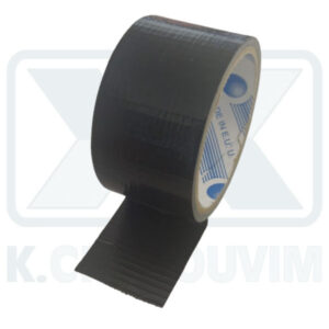 BLACK FABRIC DUCT TAPE 50 MM ? 10 M, WATERPROOF, SELF-ADHESIVE