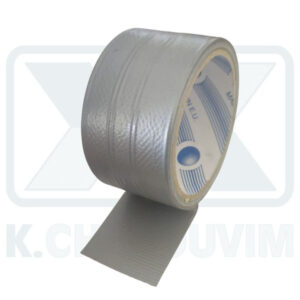 ΤΑΙΝΙΑ ΑΣΗΜΙ ΥΦΑΣΜΑΤΙΝΗ DUCT TAPE 50 mm Χ 10 m ΜΗΚΟΣ ΑΔΙΑΒΡΟΧΗ ΑΥΤΟΚΟΛΛΗΤΗ