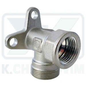 ΓΩΝΙΕΣ ΜΕ ΣΤΗΡΙΓΜΑ 1/2" ΘΗΛ. x 24x19 ΑΡΣ. ΚΩΝΙΚΟ ΝΙΚΕΛ