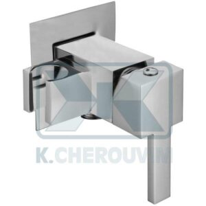 ΜΠΑΤΑΡΙΑ ΕΝΤΟΙΧΙΣΜΟΥ ΤΕΤΡΑΓΩΝΗ ΜΠΙΝΤΕ - ΝΤΟΥΣ ΜΕ ΕΞΟΔΟ 1/2" ΑΡΣ. ΚΑΙ ΣΤΗΡΙΓΜΑ ΤΗΛ. ΧΡΩΜΕ