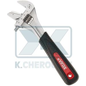 ΚΛΕΙΔΙ ΓΑΛΛΙΚΟ ΜΗΚΟΥΣ 10" ΜΕ ΑΝΑΣΤΡΕΦΟΜΕΝΗ ΣΙΑΓΟΝΑ, ΑΝΟΙΓΜΑ ΕΩΣ #40 mm VIRAX 017032