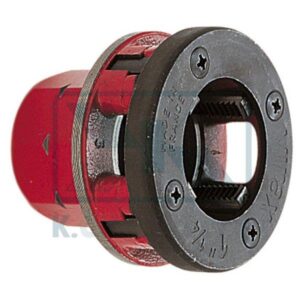 THREADER MACHINE HEAD WITH DIES 3/4" RIGHT BSPT RED FOR IRON-PIPE VIRAX 136235