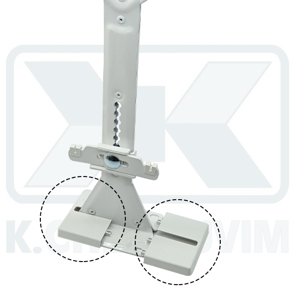 ΡΟΖΕΤΑ ΤΕΤΡΑΓΩΝΗ ΠΛΑΣΤΙΚΗ ΛΕΥΚΗ ΔΙΑΙΡΟΥΜΕΝΗ ΓΙΑ ΣΤΗΡΙΓΜΑ ΔΑΠΕΔΟΥ ΣΩΜΑΤΩΝ PANEL UNIVERSAL