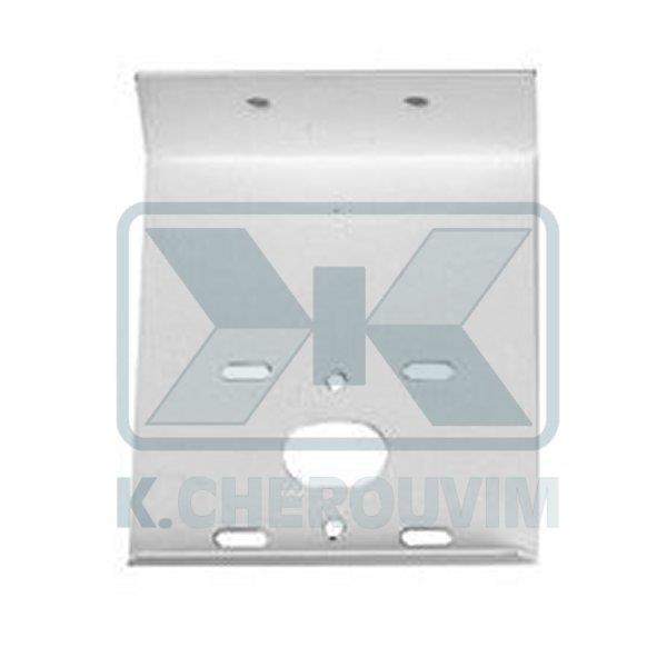 ΒΑΣΗ ΜΟΝΗ ΜΕΤΑΛΛΙΚΗ ΓΙΑ ΦΙΛΤΡΟ ΜΕ ΟΡΕΙΧΑΛΚΙΝΗ ΚΕΦΑΛΗ ΜΕ 4 ΒΙΔΕΣ ΙΝΟΧ Μ5Χ10