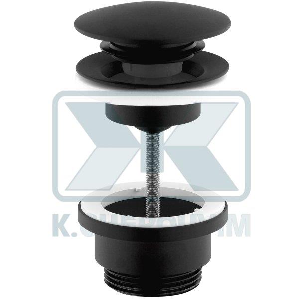 ΒΑΛΒΙΔΑ ΝΙΠΤΗΡΑ ΜΑΥΡΗ ΜΑΤ UNIVERSALE ΚΛΙΚ ΜΕ ΒΙΔΑ Μ6 Χ 80 mm