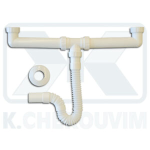 ΣΙΦΟΝΙΑ ΣΠΙΡΑΛ SUΡΕRFLΕΧ ΔΙΠΛΑ ΑΡΣ. ΛΕΥΚΑ ΠΛΑΣΤΙΚΑ