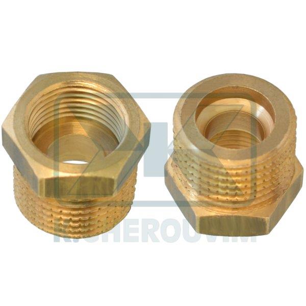 ΣΥΣΤΟΛΗ ΑΜΕΡΙΚΗΣ ΜΕ ΠΑΤΟΥΡΑ Β.Τ. 3/8"Θ. Χ 1/2"Α. ΟΡΕΙΧΑΛΚΙΝΗ ΕΞΑΓΩΝΗ (UΝΙ ΕΝ 12164)