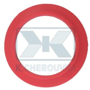 WASHER 1"1/2 RUBBER RED SIPHON WITH BASE (44X36X2mm)