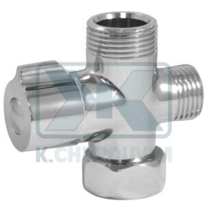 ΔΙΑΝΟΜΕΑΣ ΚΟΛΟΝΑΣ ΝΤΟΥΣ ΕΛΑΦΡ.ΤΥΠΟΥ 3/4" ΡΑΚΟΡ Χ 1/2" ΑΡΣ. Χ 3/4" ΑΡΣ.ΧΡΩΜΕ