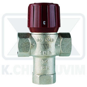 THERMOSTATIC MIXING VALVE 3/4" FEMALE FEMALEFEMALE
