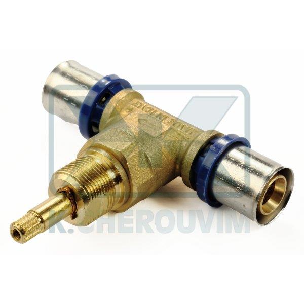 ΔΙΑΚΟΠΤΗΣ ΕΝΤΟΙΧΙΣΜΟΥ ΠΕΡΙΣΤΡΟΦΙΚΟΣ ΠΡΕΣΑΡΙΣΤΟΣ Φ16 Χ 2,0 mm ΟΡΕΙΧΑΛΚΙΝΟΣ ΧΩΡΙΣ ΛΑΒΗ ΚΑΙ ΡΟΖΕΤΑ