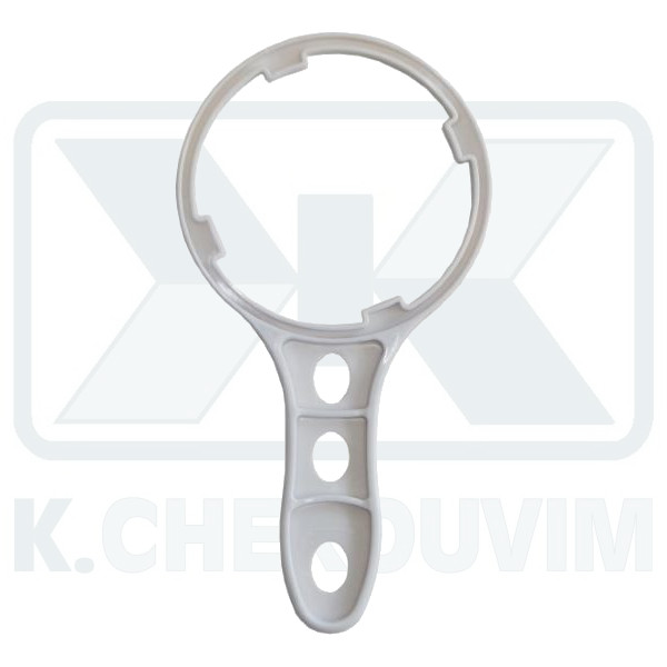 ΚΛΕΙΔΙ ΠΛΑΣΤΙΚΟ ΜΕ 4 ΕΓΚΟΠΕΣ ΓΙΑ ΣΥΣΚΕΥΗ ΦΙΛΤΡΟΥ ΝΕΡΟΥ ΠΑΓΚΟΥ PURE WATER