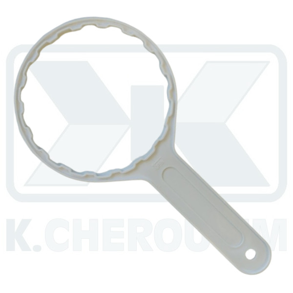 ΚΛΕΙΔΙ ΠΛΑΣΤΙΚΟ ΜΕ 18 ΕΓΚΟΠΕΣ ΓΙΑ ΦΙΛΤΡΟ ΝΕΡΟΥ ΜΕ ΠΛΑΣΤΙΚΗ ΚΕΦΑΛΗ 5"