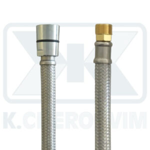 ΣΠΙΡΑΛ PVC ΔΙΑΦΑΝΟ ΜΕ ΠΛΕΓΜΑ ΙΝΟΧ ΓΙΑ ΡΟΥΞΟΥΝΙ ΚΟΥΖΙΝΑΣ ΜΕ ΕΛΑΤΗΡΙΟ