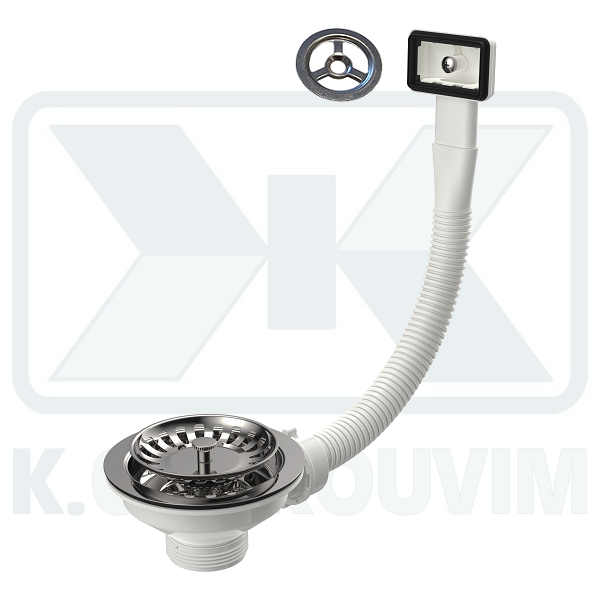 ΒΑΛΒΙΔΑ ΝΕΡΟΧΥΤΗ ΜΕ ΠΑΡΑΛ/ΜΗ ΥΠΕΡΧ. ΣΤΡΟΓΓΥΛΟ ΣΧΑΡΑΚΙ ΙΝΟΧ-ΠΛΑΣΤΙΚΗ 1"1/2 Χ Φ115 (3"1/2) ΒΙΔΑ L45