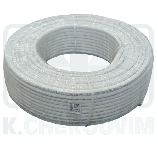 PE-X/Al/PE-X Φ16 x 2,0 mm - 400 m PRE-INSULATED 6mm PIPE FOR DOMESTIC WATER AND HEATING USE SUPPLIED IN ROLLS – WHITE COLOUR