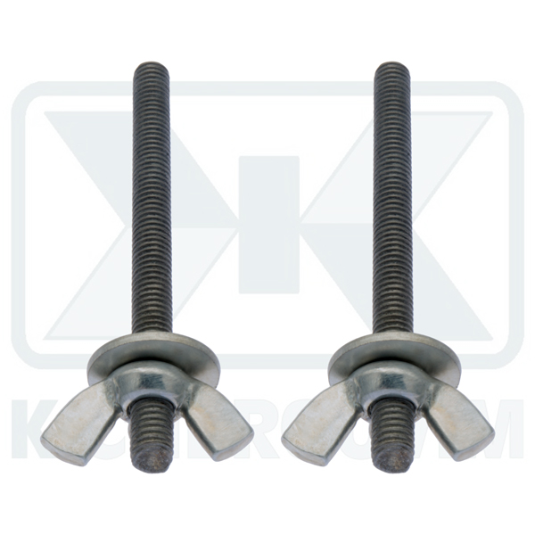 ΣΕΤ ΣΤΗΡΙΞΗΣ ΜΕ 2 ΝΤΙΖΑΚΙΑ Μ6 & ΠΕΤΑΛΟΥΔΕΣ ΓΑΛΑΒΑΝΙΖΕ ΓΙΑ ΜΕΝΤΕΣΕΔΕΣ ΑΠΟ ΚΑΛΥΜΜΑ ΛΕΚΑΝΗΣ