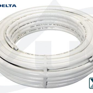ΣΩΛΗΝΑ UNIDELTA ΚΟΥΛΟΥΡΑ 50 m ΜΕ 6 mm ΜΟΝΩΣΗ Φ18 Χ 2,0 mm ΛΕΥΚΗ PE-XB/AL/PE-XB AL 0,20