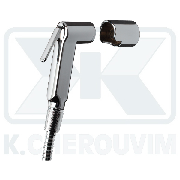 ΣΕΤ ΣΠΙΡΑΛ ΙΝΟΧ ΧΡΩΜΕ 120 cm, ΣΤΗΡΙΓΜΑ PLUG ΧΡΩΜΕ & ΝΤΟΥΖΑΚΙ PLUG ΧΡΩΜΕ