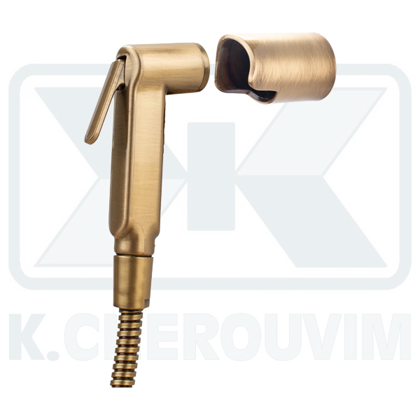 ΣΕΤ ΣΠΙΡΑΛ BRONZE 120 cm ΜΕ ΝΤΟΥΖΑΚΙ PLUG BRONZE & ΣΤΗΡΙΓΜΑ BRONZE