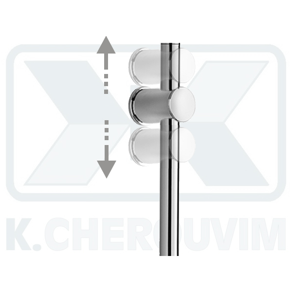 ΒΕΡΓΑ ΝΤΟΥΣ JOY Φ25 ΕΩΣ 70 cm ΜΕ ΕΝΑ ΜΕΤΑΒΛΗΤΟ ΚΕΝΤΡΟ ΒΑΣΗΣ ΧΡΩΜΕ - Image 3