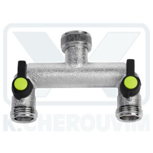 ΤΑΦ ΜΕ ΡΑΚΟΡ 3/4" ΚΑΙ 2 ΔΙΑΚΟΠΤΑΚΙΑ ΣΦΑΙΡΙΚΑ ΑΡΣ. ΟΡΕΙΧΑΛΚΙΝΟ ΧΡΩΜΕ