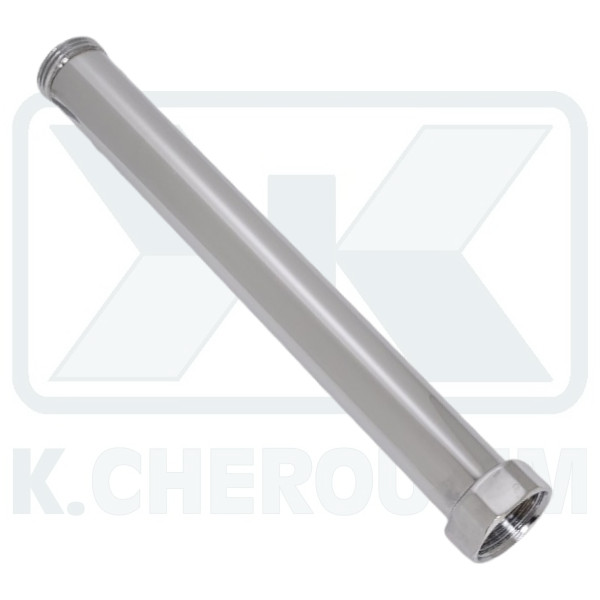 EXTENSION LUX CROM. ? 24 X 20 cm 3/4" FITTING X 3/4" MALE FOR COLUMN SHOWER - Image 2