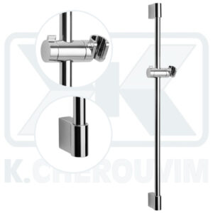 ΒΕΡΓΑ ΝΤΟΥΣ "204" Φ22 ΜΕ ΣΤΑΘΕΡΑ ΚΕΝΤΡΑ ΒΑΣΗΣ 65CM ΧΡΩΜΕ