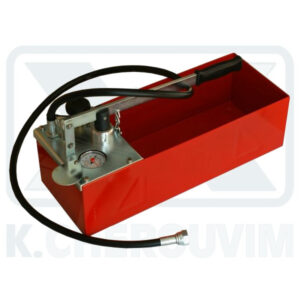 ΠΡΕΣΑ ΔΟΚΙΜΗΣ ΔΙΚΤΥΟΥ ΜΕΤΑΛΛΙΚΗ ΙΤΑΛΙΑΣ 50 BAR - 12 ΛΙΤΡΩΝ 120°C