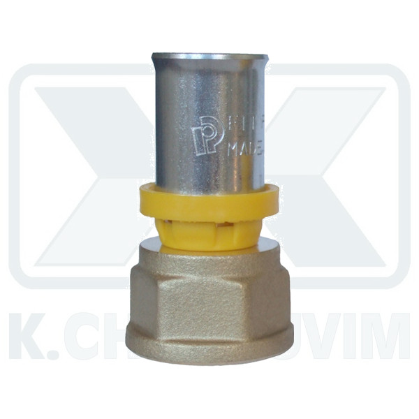 ΡΑΚΟΡ GAS ΠΡΕΣΑΡΙΣΤΟ ΘΗΛ. 3/4" Χ Φ20 Χ 2,0 mm ΟΡΕΙΧ. ΜΕ ΚΙΤΡΙΝΟ ΔΑΧΤΥΛΙΔΙ UΝΙ ΙSΟ 7/1